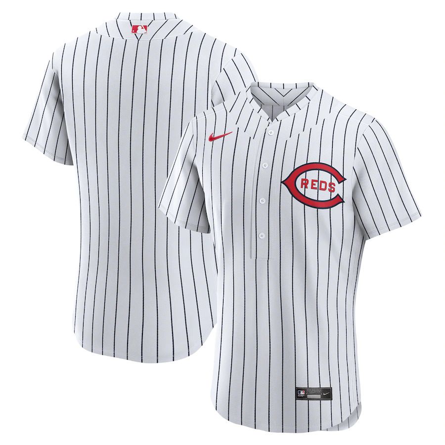 Men Cincinnati Reds Nike White 2022 MLB at Field of Dreams Game Authentic Team Jersey->customized mlb jersey->Custom Jersey